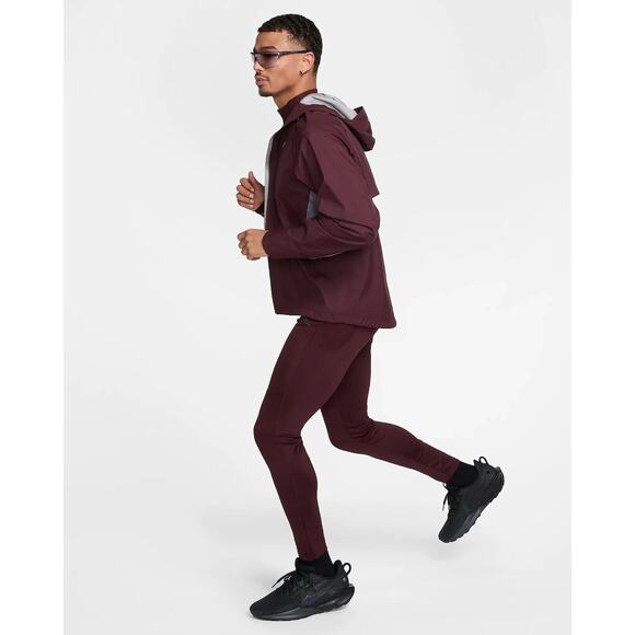 Nike Trail Lunar Ray Winterized Running Tights Hiking Mens S Burgundy FB8599 652 - Picture 7 of 10